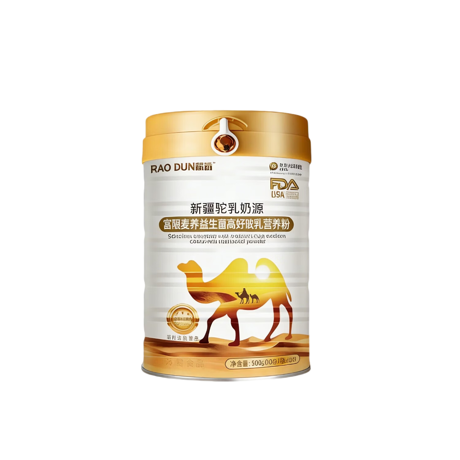 傲盾富硒益生菌骆驼奶粉乳清驼乳蛋白粉300g中老年补品营养送长辈礼物 300g*1罐