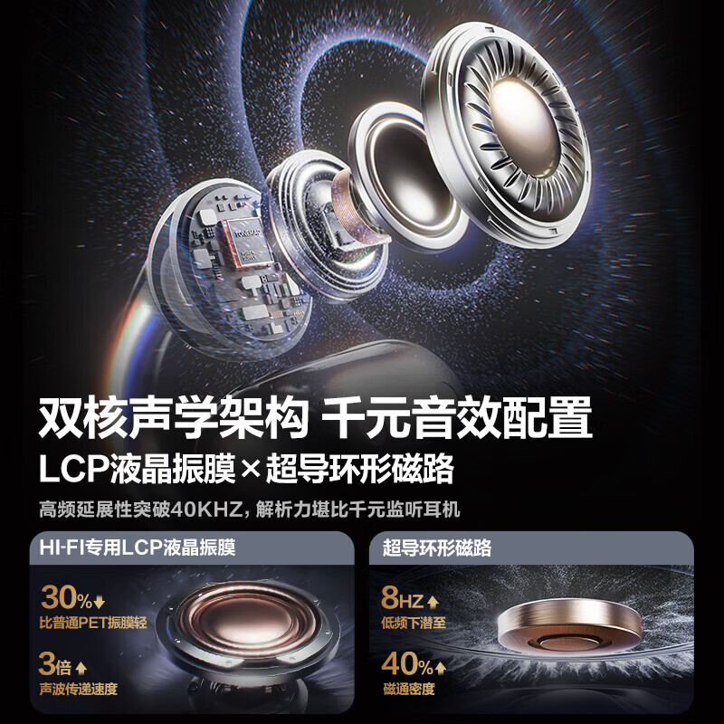 萨勒芬妮【定向传音不漏音丨极度舒适】蓝牙耳机耳夹式长续航不入耳无线骨传导概念开放式跑步运动通话降噪 石墨黑【耳夹开放式丨久戴不胀耳】 2026新款丨IMAX影院级音效丨定向聚声丨骨传导概念