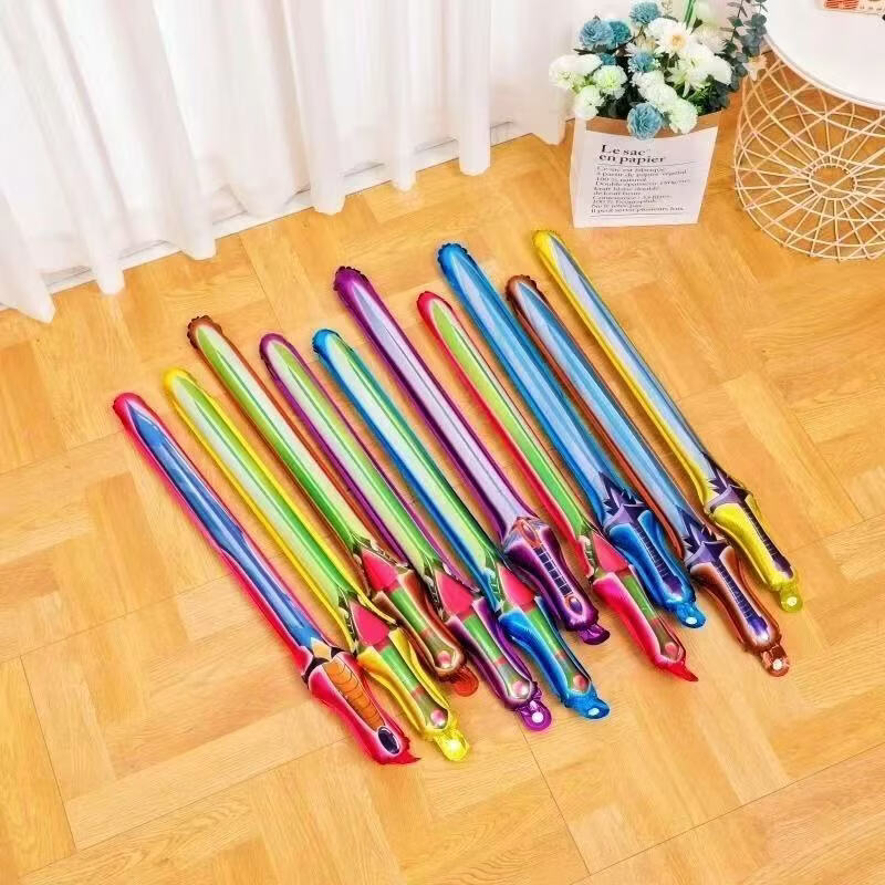 小红书同款充气儿童AA 60cm充气玩具宝剑 20个