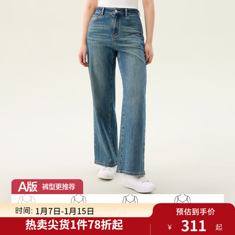 ��������Ůװ�����Ϳ㡿΢������СֱͲţ�п㴺��΢��mm���ݿ��� A�����ͣ���ɫ�� 2XL (���룺4) 291Ԫ