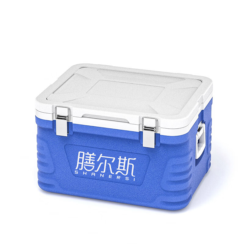 膳尔斯（SHANERSI）【新款50L食品保温箱保热冷藏箱外卖学校配餐生鲜冷冻大容量 蓝色 EPS材质