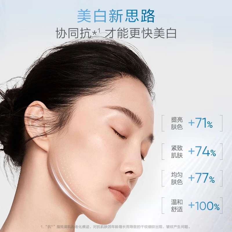 韩束（KanS）白蛮腰水乳美白淡斑护肤品套装补水保湿化妆品全套送女友礼物 【店长推荐】水80ml*3+乳80ml*3