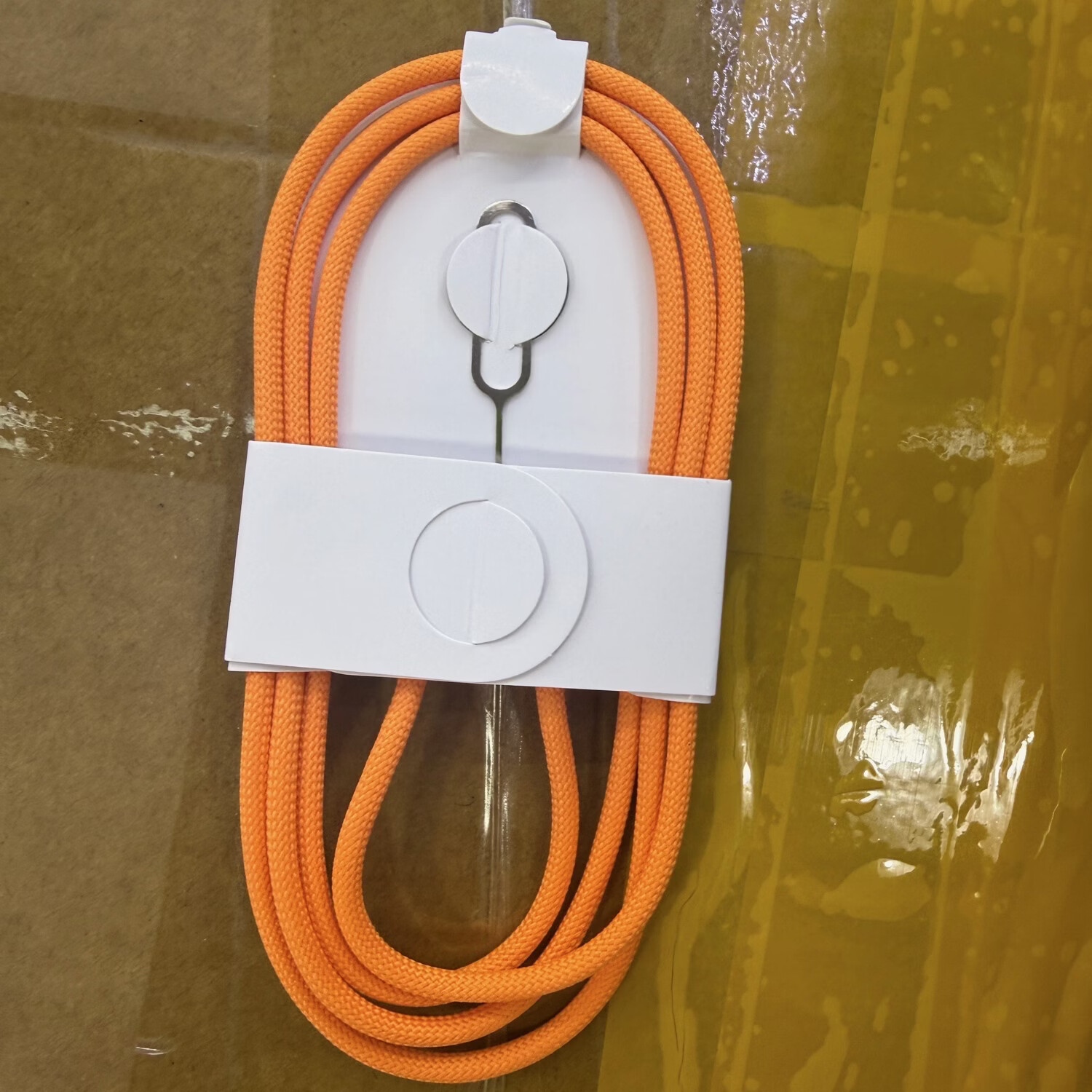 苹果15/16/17系列C口橙色数据线（现货速发） 橙色 苹果15 －17通用