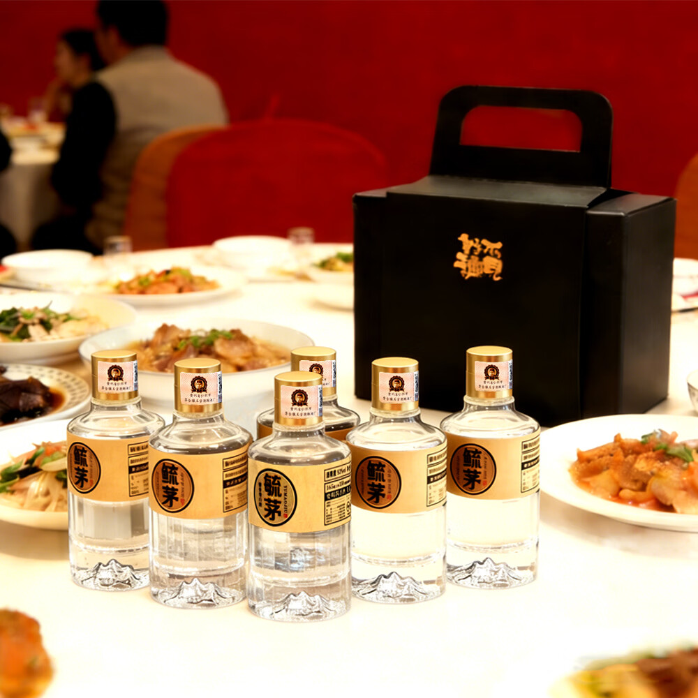 毓茅酒传承王泽履王家茅酒创始人经典酱香型酒粮食白酒送礼礼盒装 53度 100mL 1瓶 品鉴装