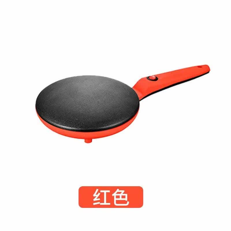 SJBOB德国进口品质电饼铛薄饼机春饼春卷皮千层皮家用全自动煎饼神器烙饼锅两 红_色