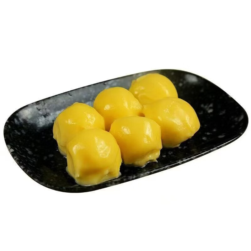 心鑫杨王氏东北特产粘豆包皮糯馅大黄米豆包江米豆包糯米糯叽叽好吃香糯 东北粘豆包320g*6袋（黄）