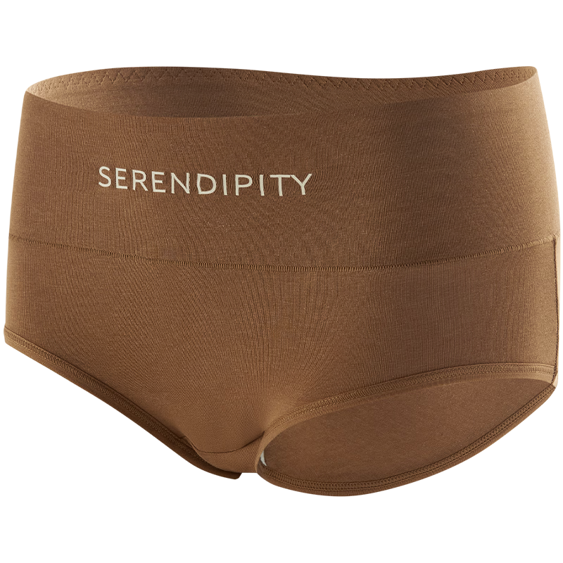 古今内裤女士全纯棉抗菌裆高腰收腹提臀无痕透气三角2026新 杏色+麦麸+驼色+咖啡 纯棉底裆 4条 XL 建议体重60-70kg