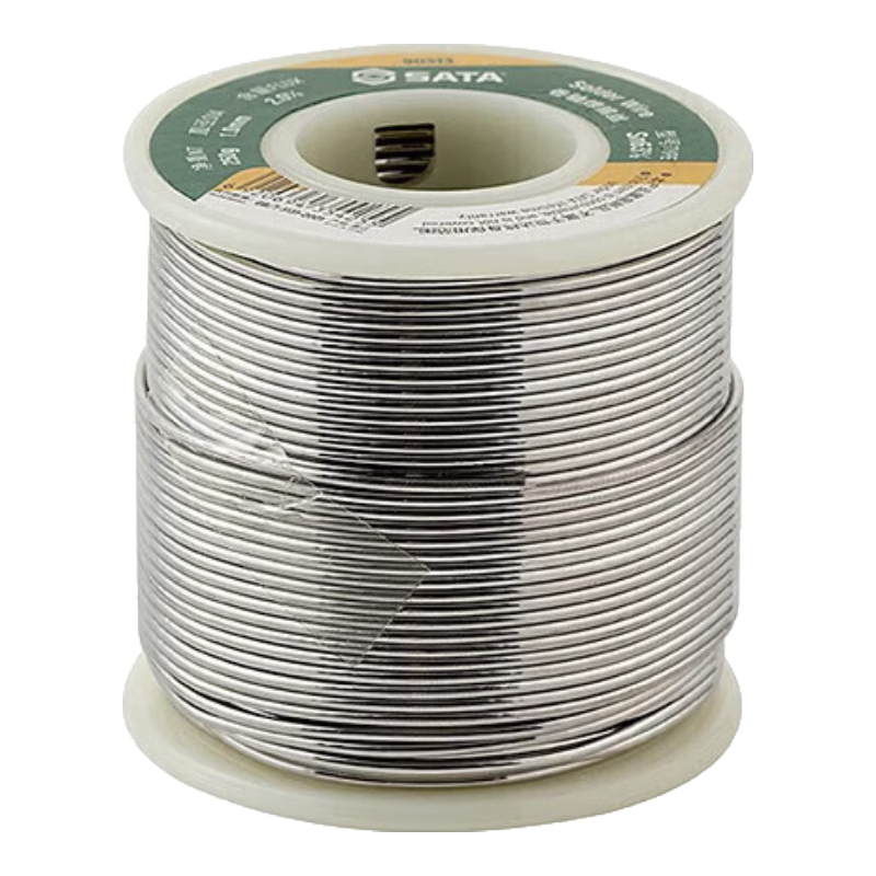 世達(dá)（SATA）電烙鐵焊錫絲有鉛/無(wú)鉛高純度助焊劑環(huán)保90311/90312/90313/90314 90312焊錫絲【0.8毫米/250克】