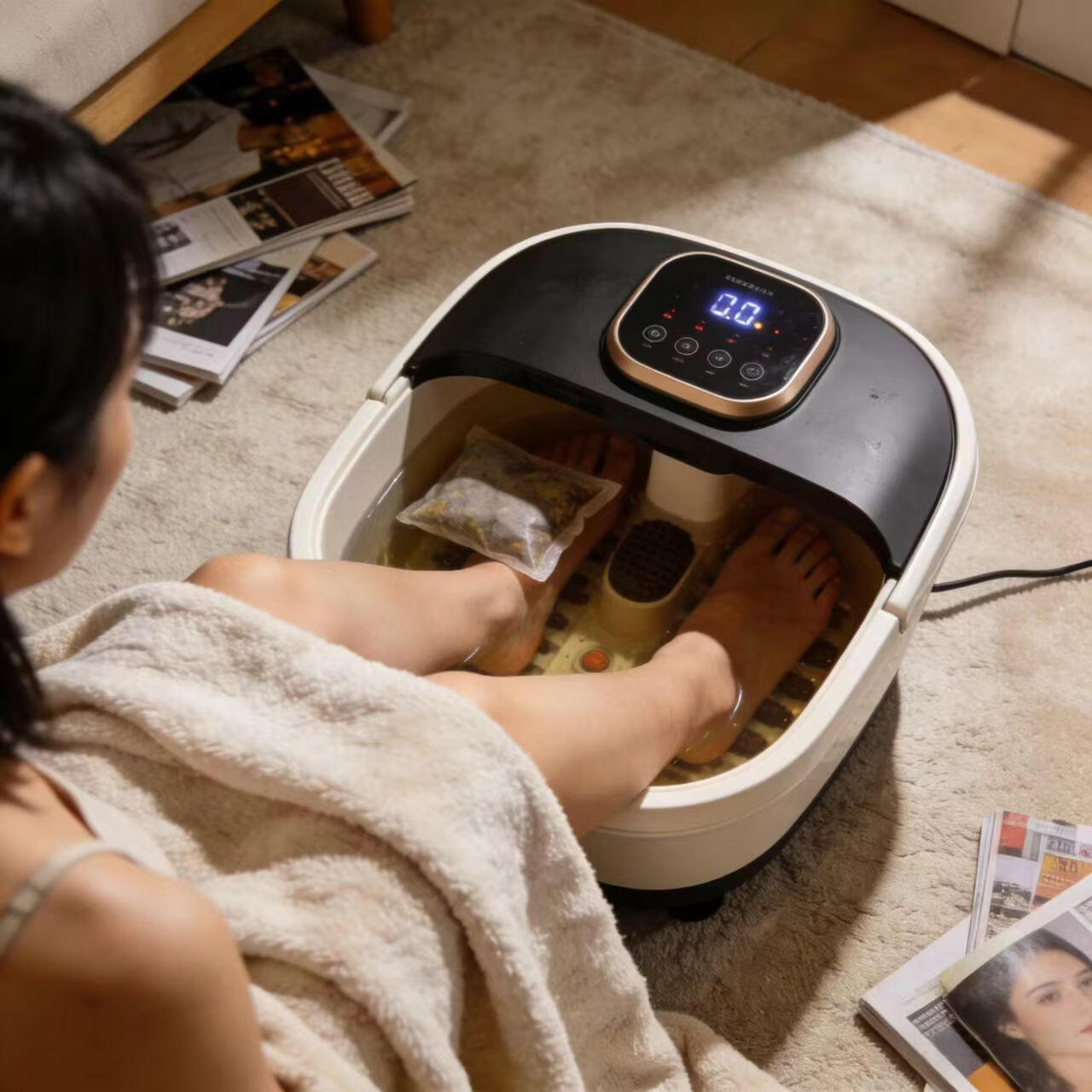 承夏文化承夏澡日暴富十八味免熬煮足浴包艾草艾叶足浴泡脚包四季通用 1袋装（30g*25包）