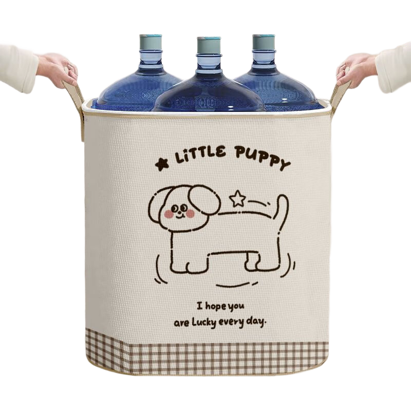 可折叠新款手提式搬家棉被袋大容量加固提手整理打包袋居家专用袋 星动小狗 150L【特大】