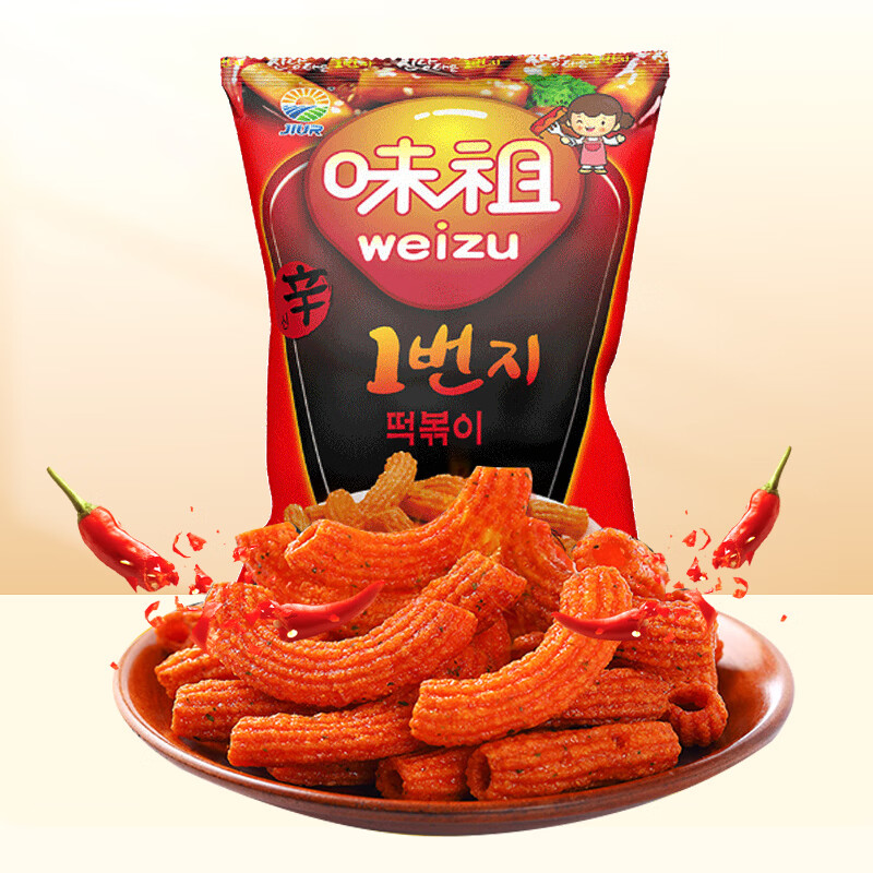 九日韩国进口红炒年糕条1元试用