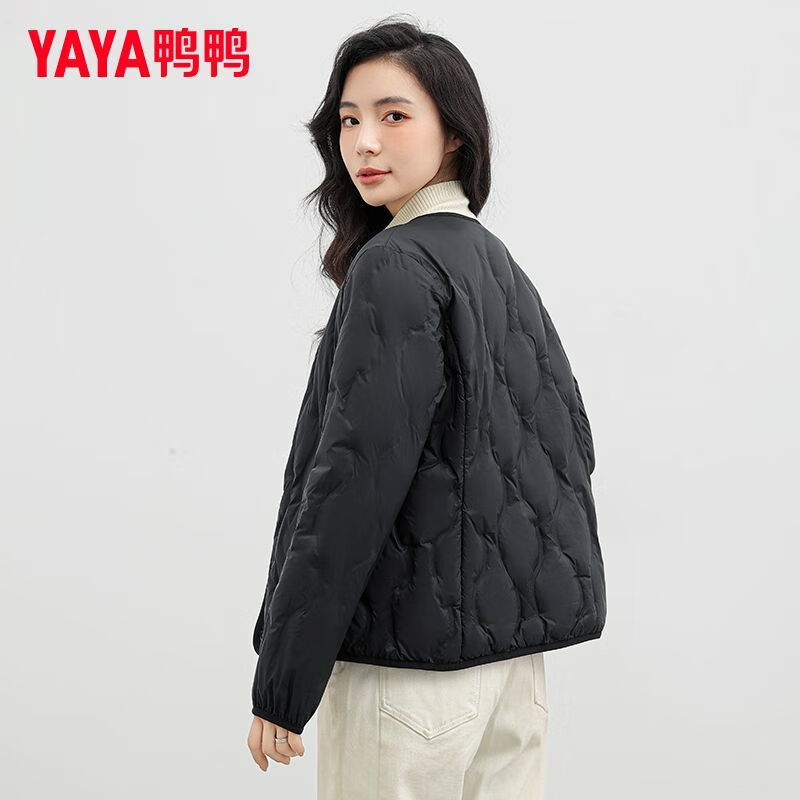 ѼѼ��YAYA��Ʒ��2025�ﶬ�¿����޷�Ů�ٴ����м�Լʱ�����ʱ�ů���Զ̿����� ��ɫ XL  119Ԫ(����ȯ)