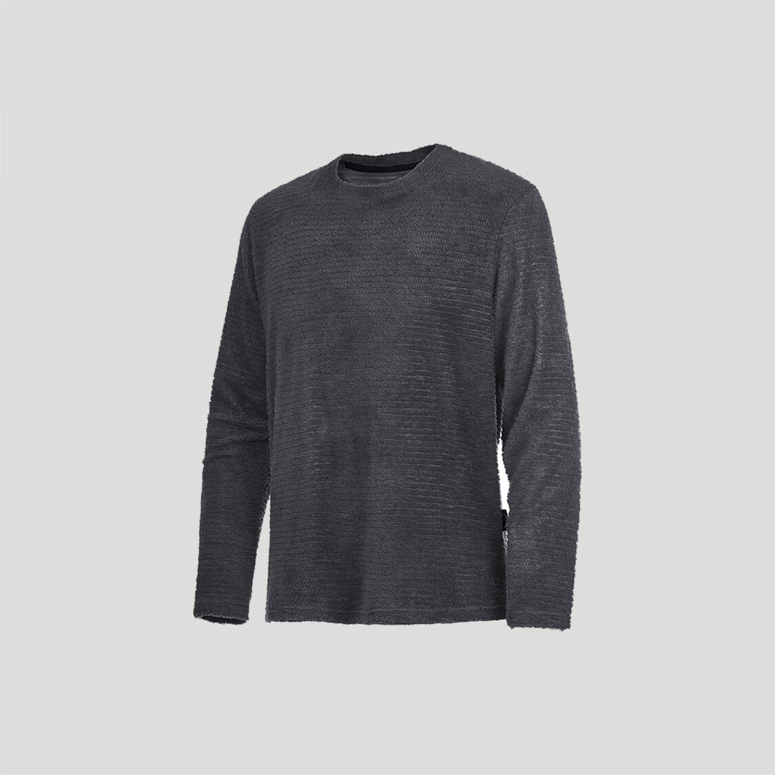 缓坡俱乐部 轻透抓绒卫衣 男女同款 新春户外 跑山徒步 轻盈保暖透气 好收纳 静谧灰 XL(180/100A)