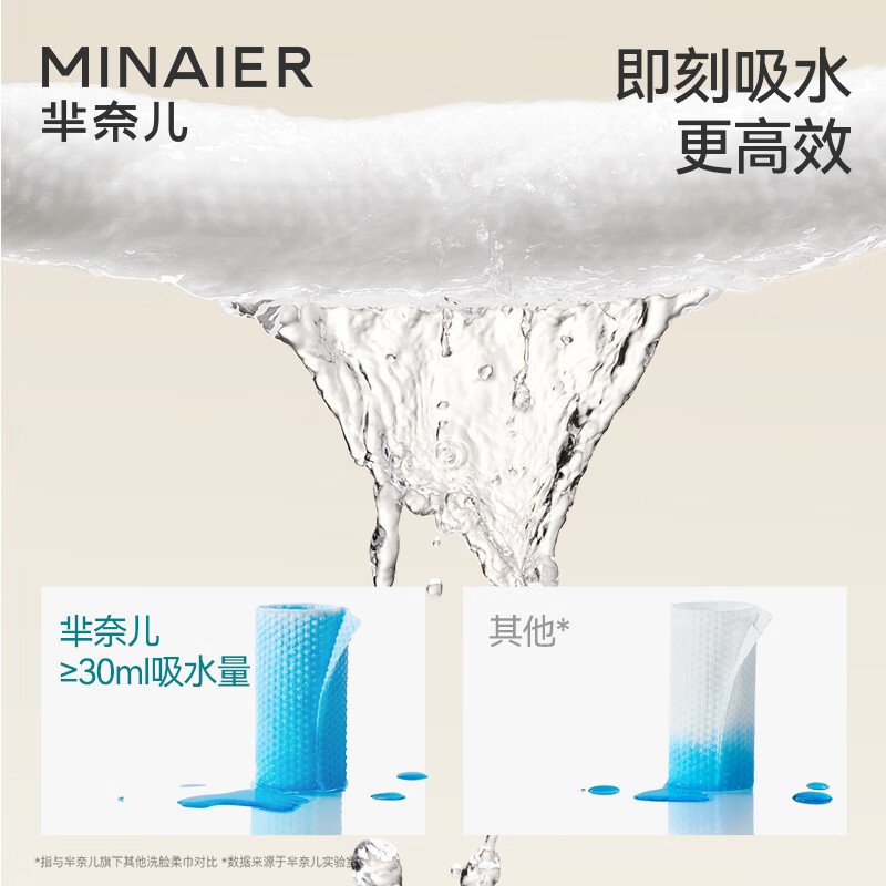 芈奈儿一次性洗脸巾50抽国潮加厚抽取洁面巾洗面卸妆母婴可用绵柔巾 【国潮加厚】50抽*7包