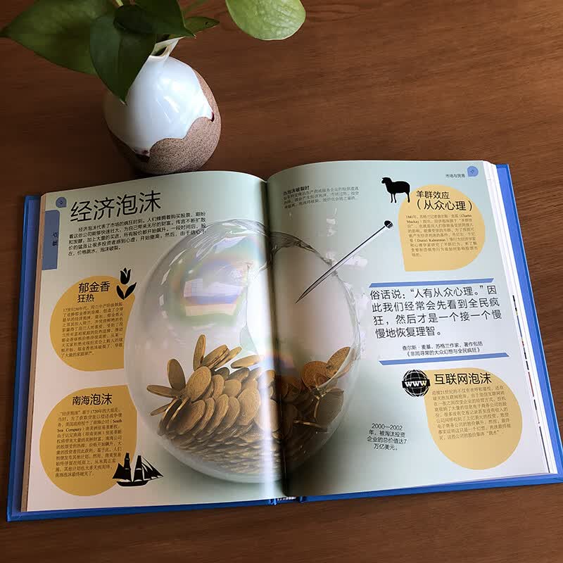 DK青少年人文科普百科：经济学百科 小猛犸童书(精装)详情图