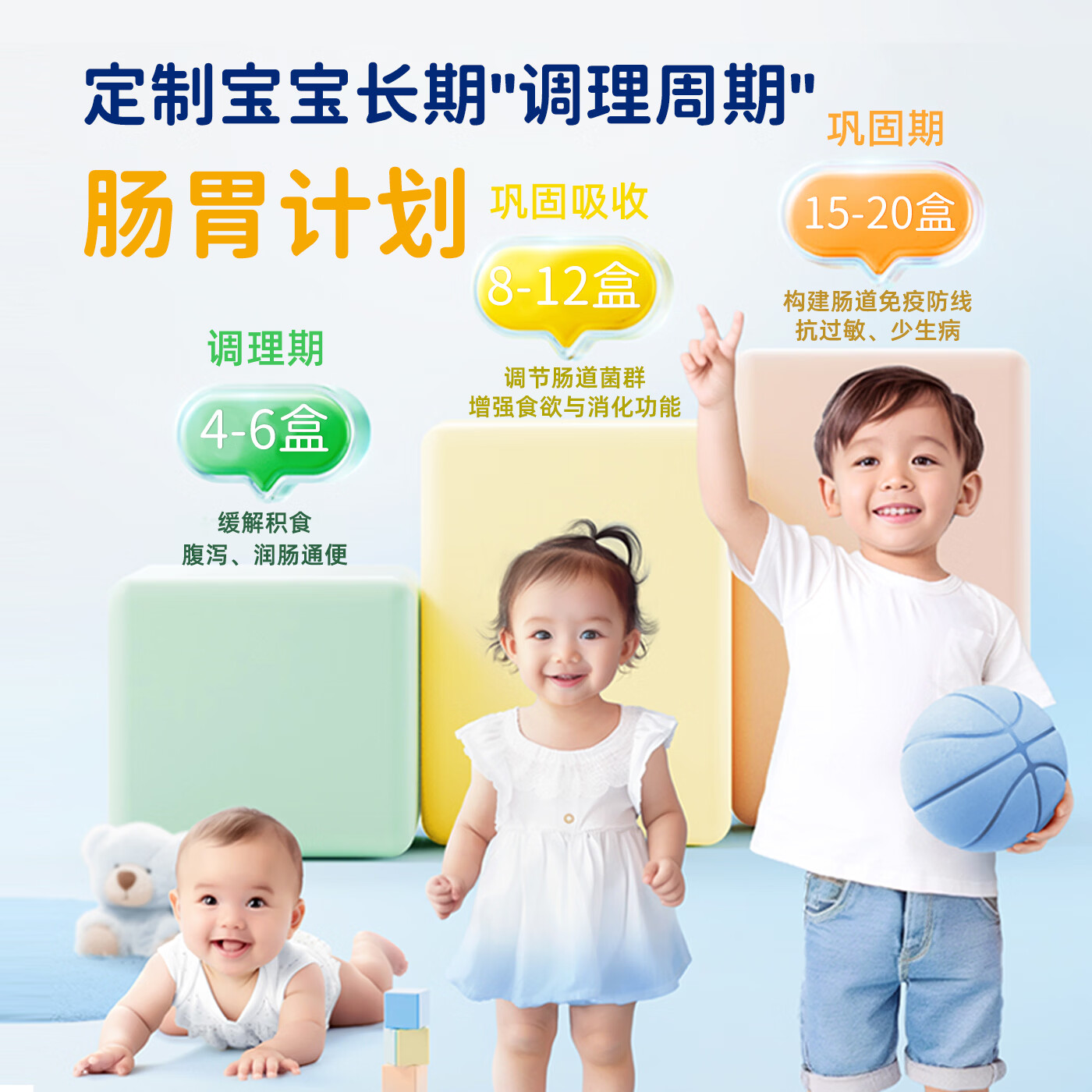 HUA ZHI JUN华之菌益生菌粉宝宝肠胃含益生元菌草益生菌增加免免力2g*10g/桶 【不建议拍单件/效果差】 2g*10袋