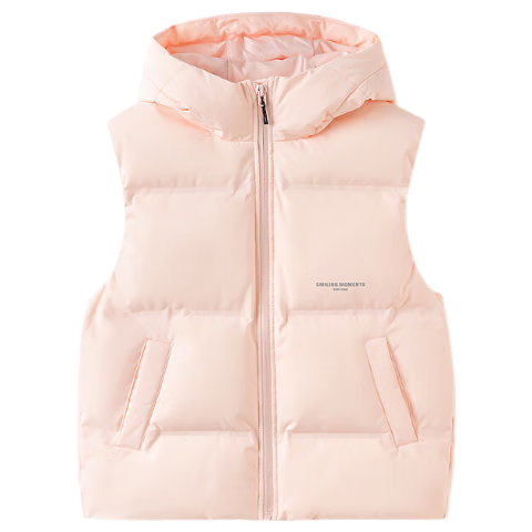 巴拉巴拉儿童羽绒马甲女童男童羽绒服上衣童装2025冬装保暖潮208425101202