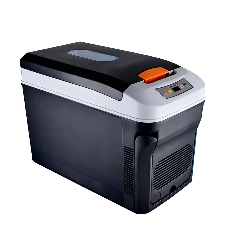 PMG车载冰箱恒温箱可调温度冷藏冷冻12V24V220V可加热车家两用小冰箱 黑色 车家两用 [-10~65°C]恒温冷藏 35L