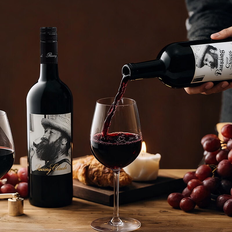 PASSING CLOUDS澳洲浮云酒庄原瓶进口红酒老人头系列 赤霞珠干红葡萄酒红酒干红 老人头1瓶【体验装】