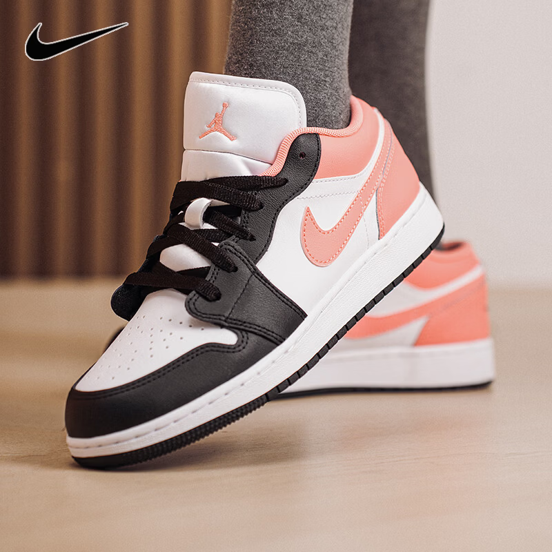 NIKE耐克AJ1女鞋2026春季新款青少年Air Jordan 1低帮板鞋休闲运动鞋 553560-025 38