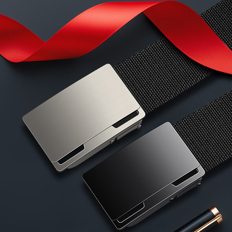 歌带盾皮带男士松紧弹力腰带休闲百搭青年学生潮流工装休闲军训裤带简约 黑色【黑扣】 160cm