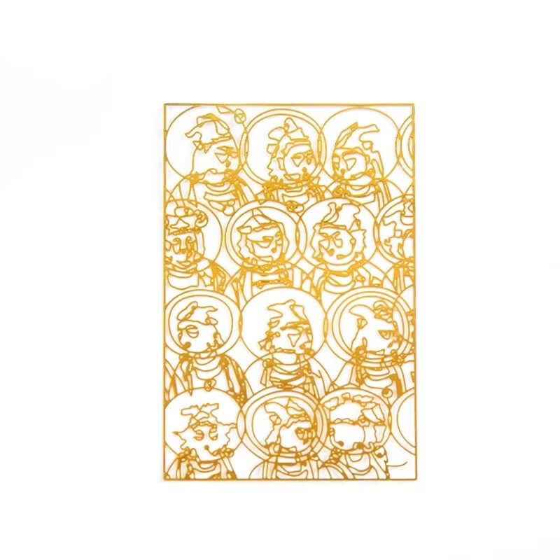 敦煌研究院菩萨海会图 敦煌金属书签礼品 博物馆文创礼品生日礼 菩萨海会图