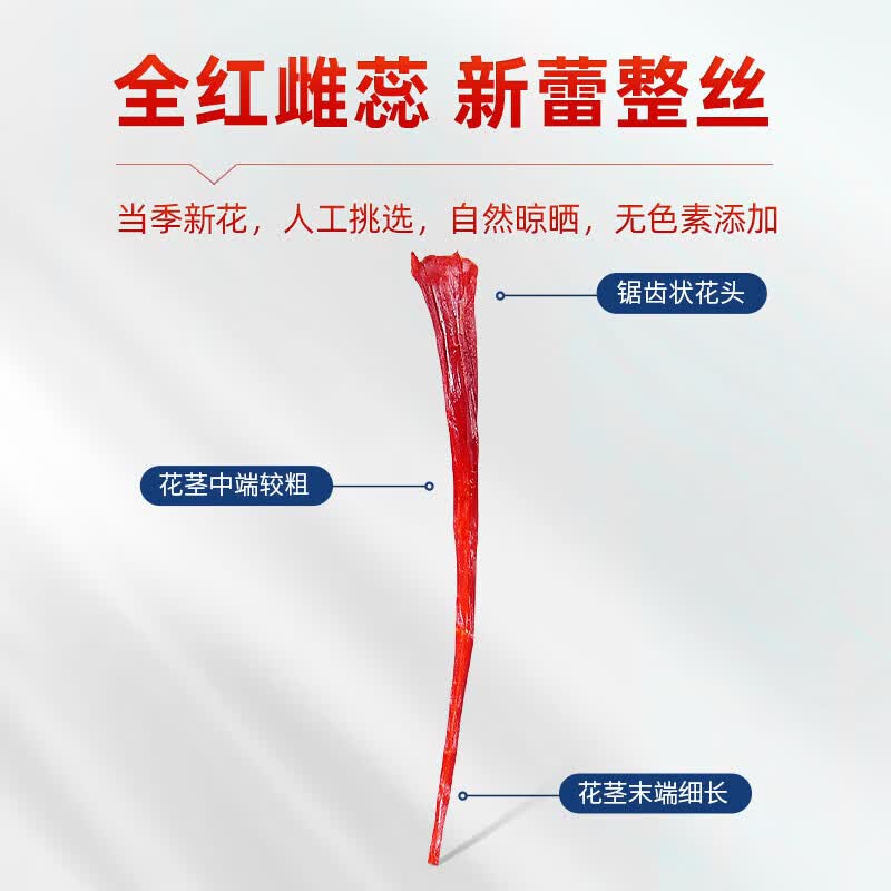 粗栗树伊朗藏红花礼盒送父母长辈老人健康营养品送礼送健康 5g*1盒 （0.5g*10管）