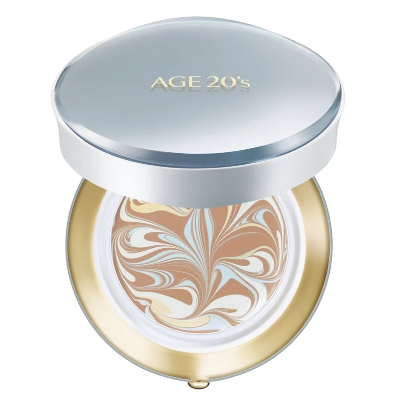 愛敬AGE20'S氣墊BB霜四色遮瑕持妝防曬粉底13號SPF50+14g*2生日禮物女