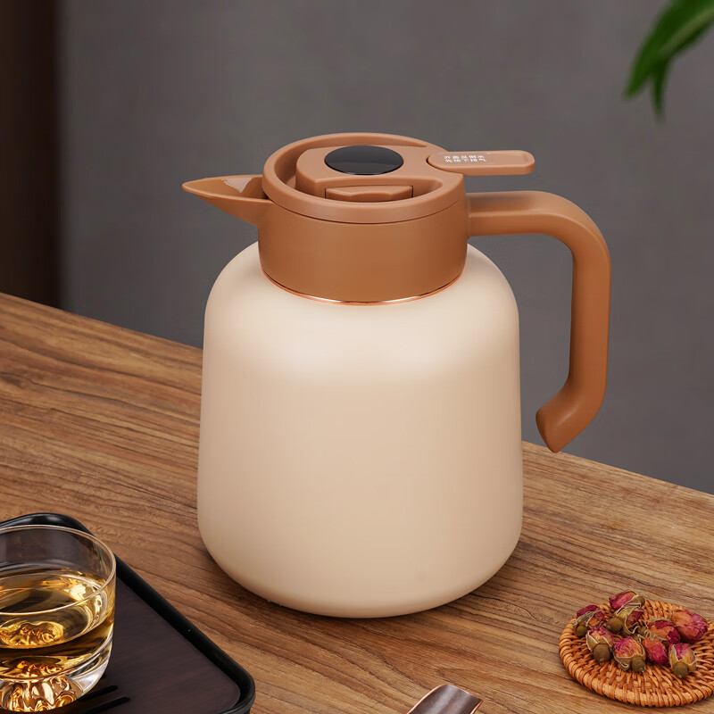 闷茶壶保温带滤网 老白茶专用保温茶壶不锈钢大容量家用闷烧泡茶壶带