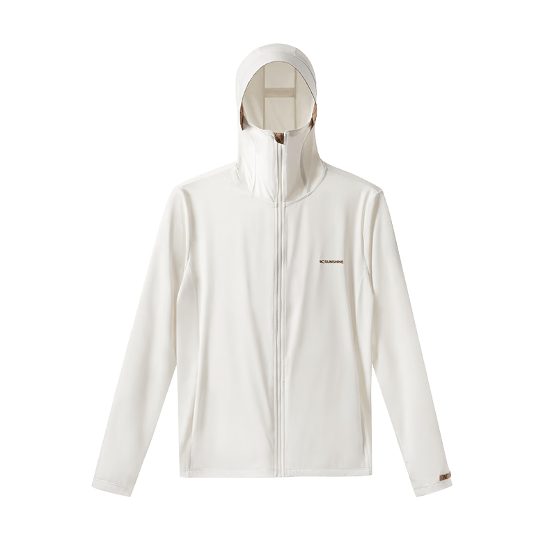 VVC防晒衣男女同款夏季新款冰丝凉感户外防晒服宽松外套 雪山白 L 【165-170cm 60-70kg】