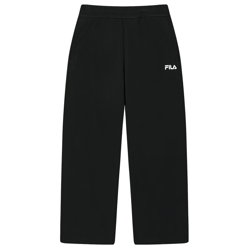 FILA 斐乐官方男士针织长裤2026春季时尚简约休闲直口运动裤