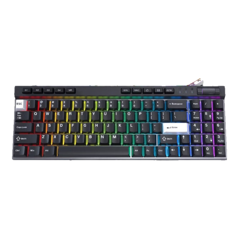 雷神(ThundeRobot)雷神KT78磁墨軸電競機(jī)械鍵盤辦公商務(wù)靜音背光游戲套裝 KT78 磁墨軸