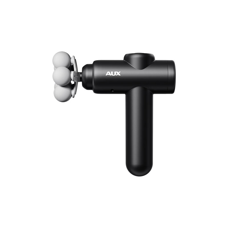 奥克斯（AUX）新年礼物筋膜枪按摩器肩颈腰背按摩仪深层肌肉放松迷你便携专业级运动颈膜枪送爸爸妈妈年会礼品 高配款:9头+大面积按摩