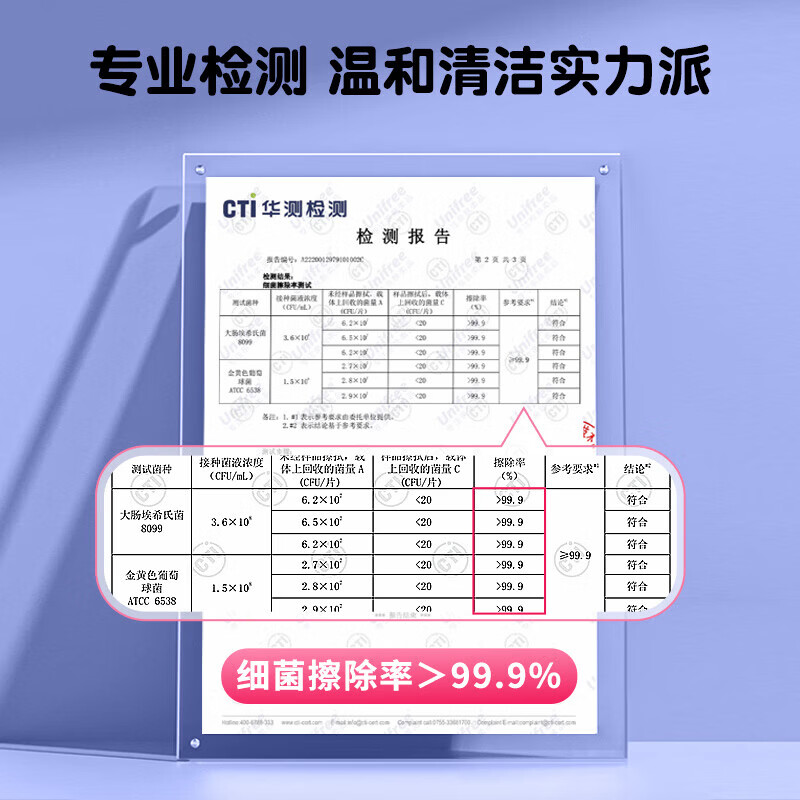 unifree湿厕纸 如厕擦拭清洁湿巾 抽取式男女通用擦屁屁专用 PP-SPA湿厕纸 80抽*6包