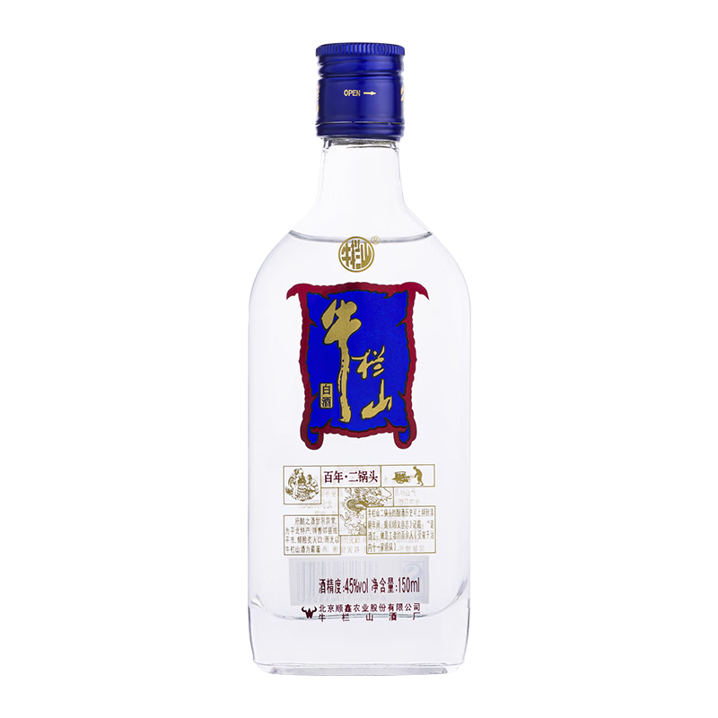 niulanshan/ţ��ɽ �������ͷ���� 45�� ������ 150ml 1ƿ 5.9Ԫ