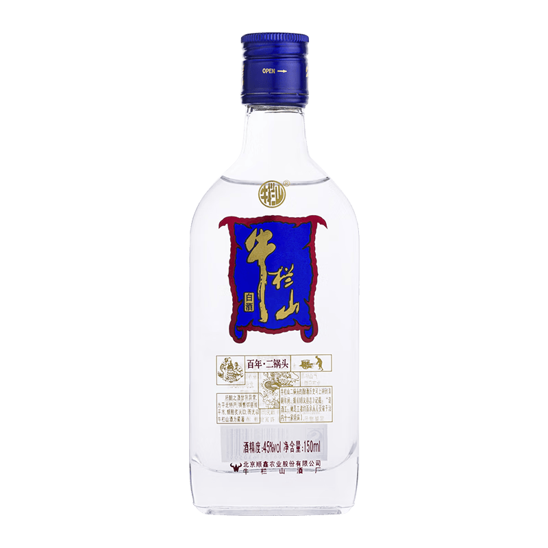 niulanshan/ţ��ɽ �������ͷ���� 45�� ������ 150ml 1ƿ 34Ԫ