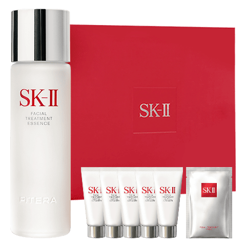 SK-II神仙水230ml精華液sk2水乳化妝品護(hù)膚品套裝禮盒生日新年禮物女