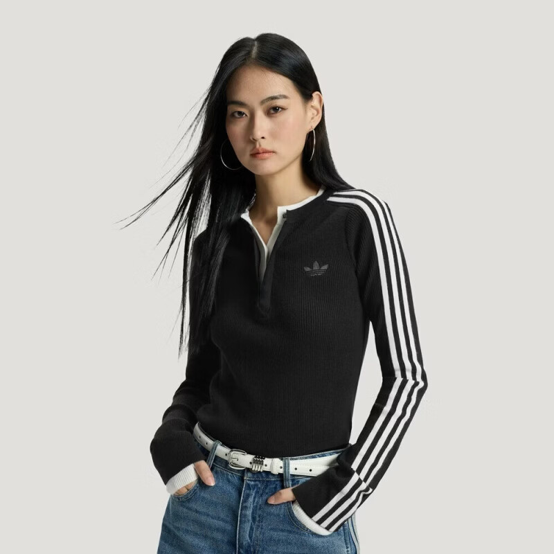 阿迪达斯（adidas）三叶草女子运动休闲套头衫卫衣KS5333 KS5333 S