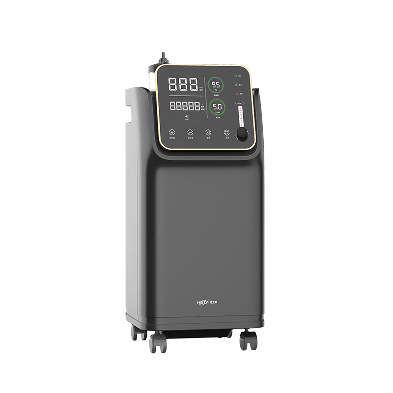 美之氧【四缸静音款】家用医用级5升 制氧雾化一体机 肺心病 老人保健 【送换新险只换不修】ZY-5AW 持续供氧进口材料