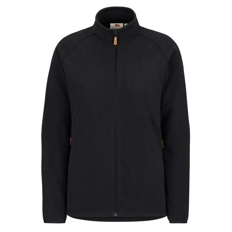 北极狐（FJALLRAVEN）女士抓绒衣保暖透气快干户外外套立领长袖休闲外套 BLACK XS