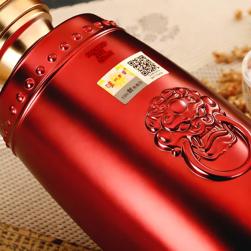 泸州老窖股份有限公司出品 52度浓香型白酒 商务宴请 佳节送礼 52度 500mL 6瓶 泸州老窖 鼓天下 整箱