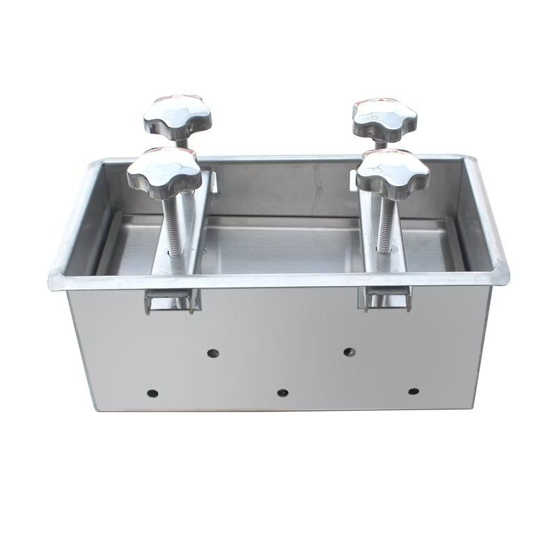 压肉模具压猪头家用201锈钢定型型工具卤肉猪头肉商用肉砖 1KG活底纱布