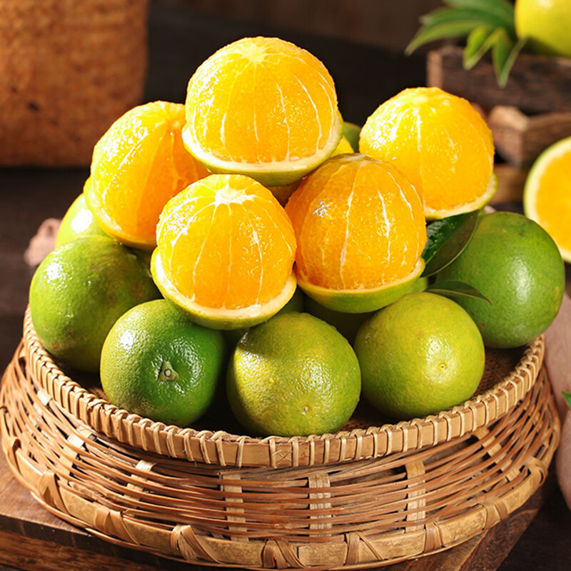 鲜惠源云南冰糖橙 新鲜橙子水果当季时令 整箱果冻甜橙子 冰糖橙带箱5斤（净重4.5斤）