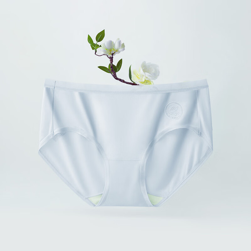 润微【积分兑换】开袋即穿内裤女 银灰色 L （适合105-120斤）