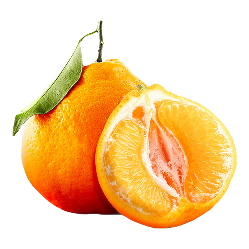 【东东农场专供】四川春见耙耙柑杷杷柑多地次日达柑橘水果生鲜 带箱5斤【净重4.5斤】 大果75mm+