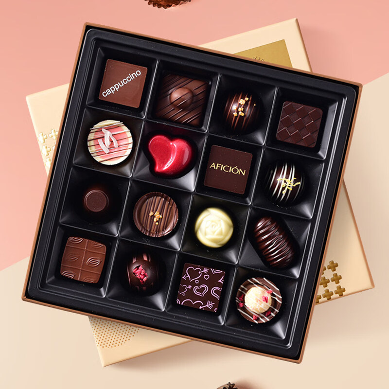 歌斐頌手工巧克力禮盒裝夾心女友儀式感520情人節(jié)禮物生日順豐 【經(jīng)典款】手工巧克力禮盒160g 經(jīng)典款