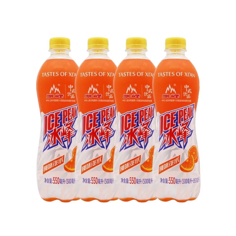 ���� ��ζ̼������ 550ml*4 ��������ˮ �л����ֺ� 6.9Ԫ(��1.73Ԫ/ƿ) ����