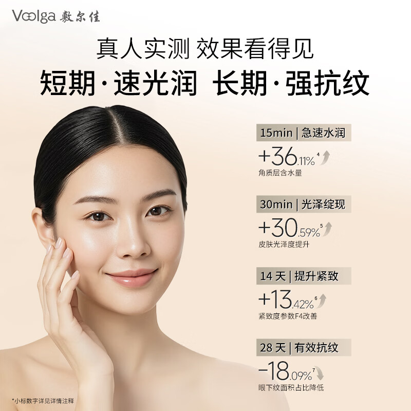 敷尔佳【水油同补】敷尔佳人参水油次抛细胞级抗皱紧致抗衰老精华淡纹 1盒装（30支）