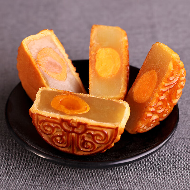 妙普乐中秋节广式月饼莲蓉蛋黄豆沙老式月饼小传统手工散装批发零食