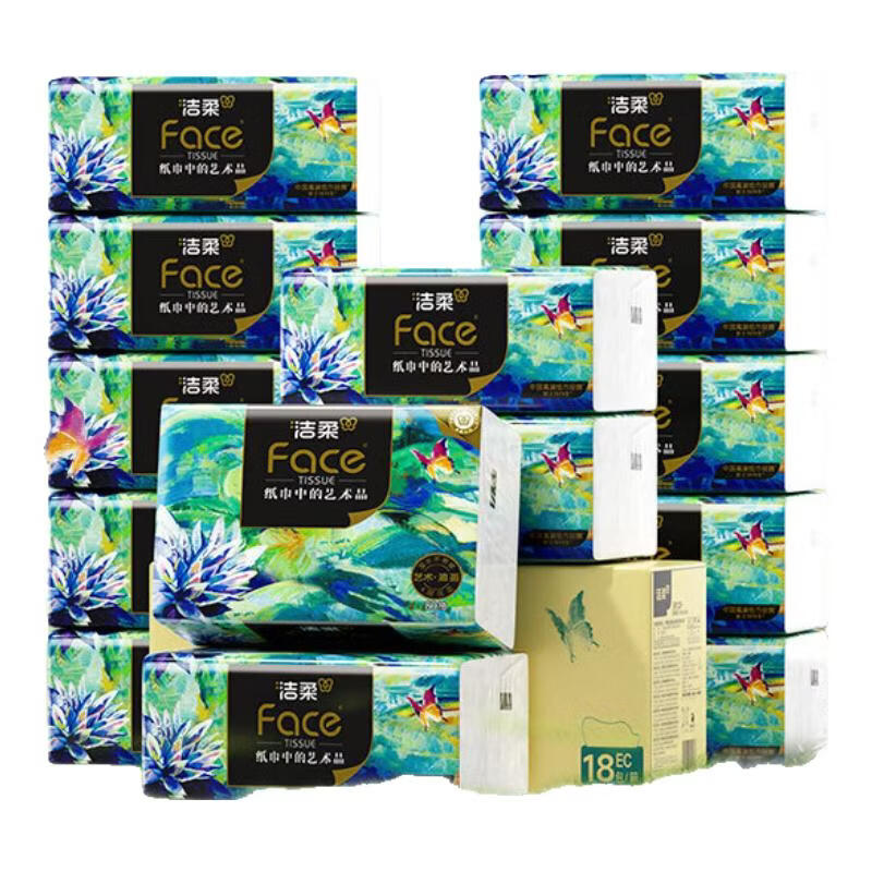 ���� Face�����ͻ�ֽ�� 4��80��*18�� ��ʪˮ���ֽ 29.69Ԫ/������89.06Ԫ��